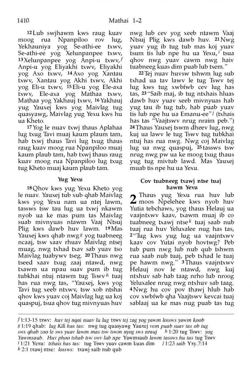 Blue Hmong New Testament - Print on Demand - Image 3
