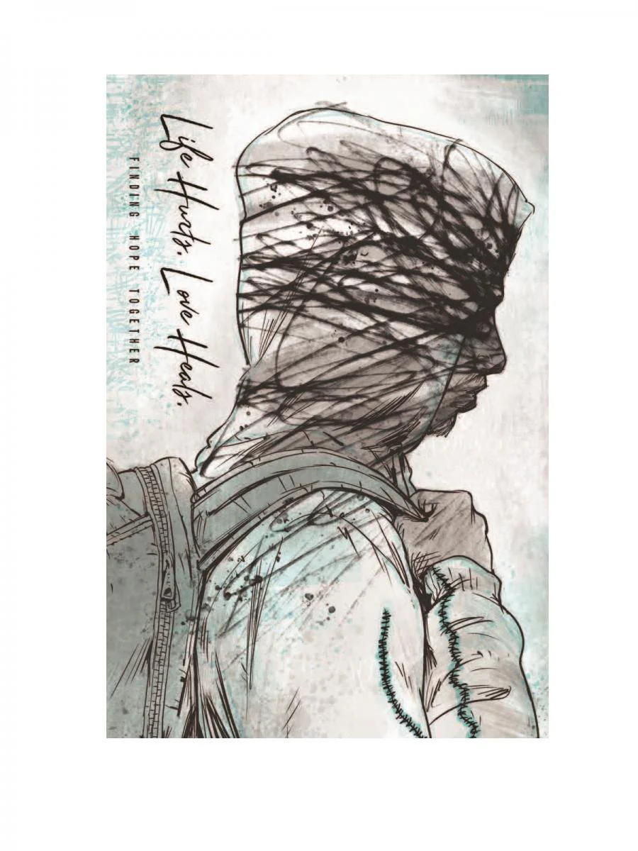 Life Hurts, Love Heals Teen Journal - Print on Demand