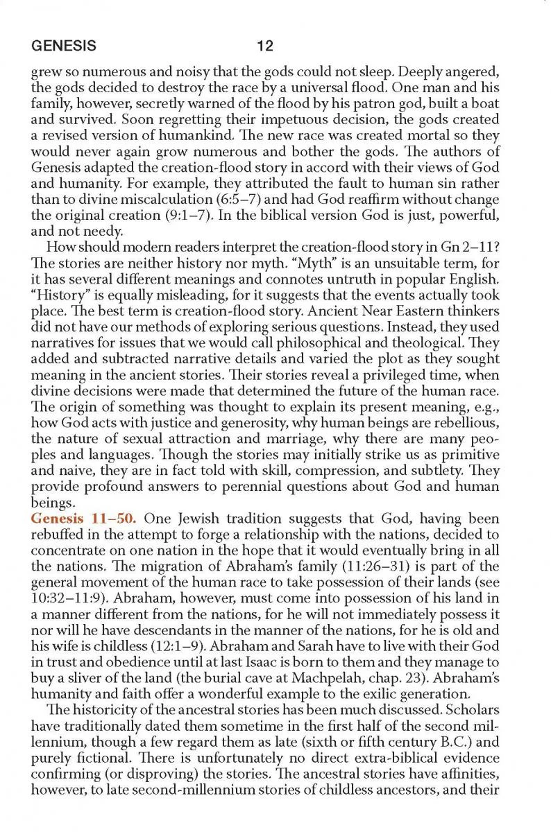 NAB New American Bible Revised Edition Catholic Bible Paperback - Image 3