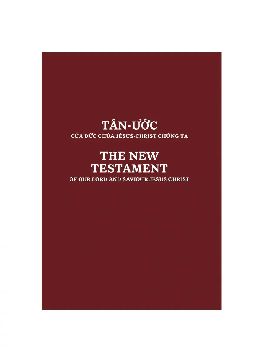 Vietnamese - English New Testament - Print on Demand
